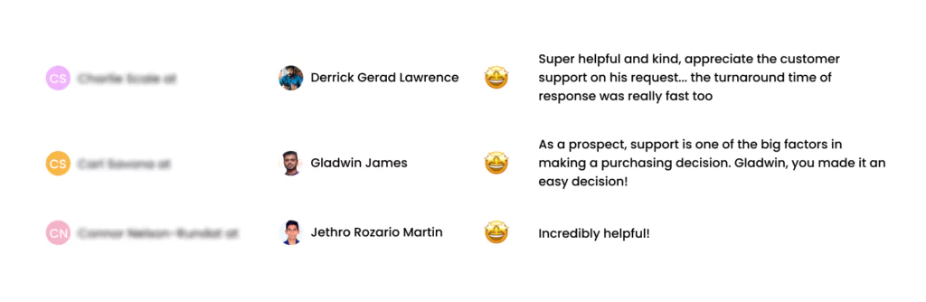 Reviews of Happy Customers about Klenty on G2 platform