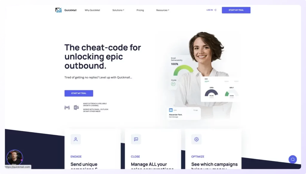 Quickmail is the best yesware alternative