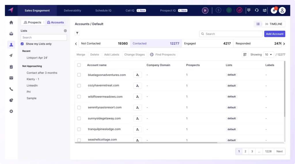 organization and auto account-mapping feature 